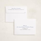 "Playful Pop" - Holiday Cards in Blue Jay by Cass Loh - FREE Recipient Addressing