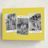 "memories x3" - Holiday Cards in Lemon by Kristen Knechtel - Folded Card