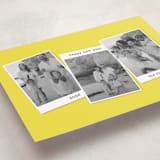 "memories x3" - Holiday Cards in Lemon by Kristen Knechtel - Detail
