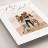 "Topper" - Holiday Cards in Golden by Jessica Williams - Detail