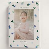 "Disney's Mickey Confetti" - Holiday Cards in Ice by Ellen Schlegelmilch - Folded Card