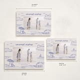 "Tis the Sea Sun" - Holiday Cards in Ocean by Pink House Press - Formats Available