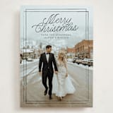 "A Classic Christmas" - Holiday Cards in Ink by Anna Elder - Front