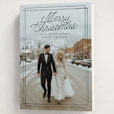 "A Classic Christmas" - Holiday Cards in Ink by Anna Elder - Folded Card