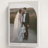 "Arched Simplicity" - Holiday Cards in Eggnog by Oma N. Ramkhelawan - Folded Card