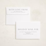 "Holiday Photo Grid" - Holiday Cards in Coal by Kimberly Morgan - FREE Recipient Addressing