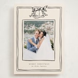 "Christmas Coquette" - Holiday Cards in Licorice by Ekko Studio - Front