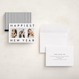 "Contrast Blessings" - Holiday Cards in Coal by Carolyn MacLaren - Assembled