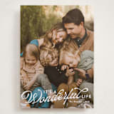 "these wonderful things" - Holiday Cards in Snow by Susan Asbill - Front