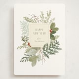 "Juniper" - Holiday Cards in Starlight by Jennifer Wick - Front
