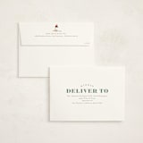 "New Home Holiday House" - Holiday Cards in Eggnog by Jackie Crawford - FREE Recipient Addressing