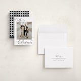 "Merry Script" - Holiday Cards in Ink by Nicole Walsh - Assembled