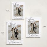 "Merry Script" - Holiday Cards in Ink by Nicole Walsh - Formats Available