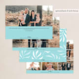 "Aloha" - Holiday Cards in Frost by Pine Street Creative - Back of Card Options