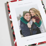 "Vienna" - Holiday Cards in Holly Berry by Julie Murray - Detail