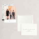 "Softly Torn" - Holiday Cards in Snow by Ekko Studio - Assembled