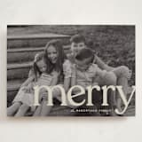 "cropped" - Holiday Cards in Cream by Ellen Schlegelmilch - Front