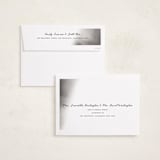 "Merry Hand Lettered Script" - Holiday Cards in Wedding Cake by Becky Nimoy - FREE Recipient Addressing