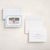 "Fine Frame" - Holiday Cards in Blue Jay by Melanie Kosuge - Assembled