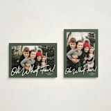 "Oh what fun script" - Holiday Cards in Forest by Karidy Walker - Photo Orientation Options