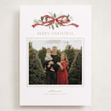 "Greenery Swag" - Holiday Cards in Santa by Everett Paper Goods - Front