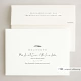 "the classic" - Holiday Cards in Midnight by Sara Hicks Malone - FREE Recipient Addressing