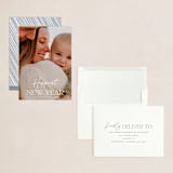 "Classical New Year" - Holiday Cards in Snow by Kerry Doyle - Assembled