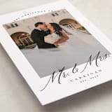 "MR. AND MRS." - Holiday Cards in Veil by Pink House Press - Detail
