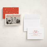 "Nostalgia" - Holiday Cards in Candy Cane by Ekko Studio - Assembled