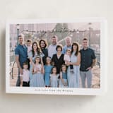 "Noël moderne" - Holiday Cards in Cloud by Benita Crandall - Folded Card