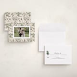 "Nutcracker Toile" - Holiday Cards in Fir by Teju Reval - Assembled