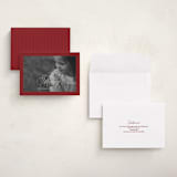 "Boldly Merry" - Holiday Cards in Garnet by Karen Kaul - Assembled