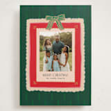 "Painted Frames" - Holiday Cards in Evergreen by Julie Murray - Front