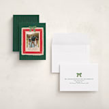 "Painted Frames" - Holiday Cards in Evergreen by Julie Murray - Assembled