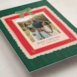"Painted Frames" - Holiday Cards in Evergreen by Julie Murray - Detail