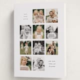 "Ten" - Holiday Cards in Coal by Up Up Creative - Folded Card
