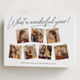 "Wonderful Year" - Holiday Cards in Pine by Kacey Kendrick Wagner - Folded Card