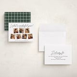 "Wonderful Year" - Holiday Cards in Pine by Kacey Kendrick Wagner - Assembled