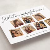 "Wonderful Year" - Holiday Cards in Pine by Kacey Kendrick Wagner - Detail