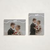 "Bow Tied" - Holiday Cards in Snow by Kaydi Bishop - Photo Orientation Options