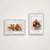 "Holiday Wrap" - Holiday Cards in Pink Sand by Chris Griffith - Photo Orientation Options