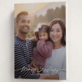 "Faubourg" - Holiday Cards in Pudding by Leia Matt - Folded Card