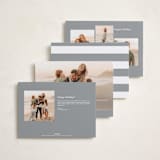 "Glamour" - Holiday Cards in Snow by Nicoletta Savod - Back of Card Options