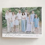 "Glamour" - Holiday Cards in Snow by Nicoletta Savod - Folded Card