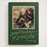 "cotillion" - Holiday Cards in Evergreen by Megan Davis - Front