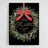 "Festive Holiday" - Holiday Cards in Holly Berry by Susan Moyal - Full Design