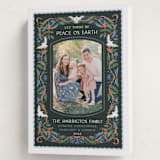 "Charming Dove Border" - Holiday Cards in Forest by Paper Sun Studio - Folded Card