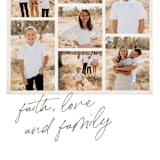 "Seven Stack" - Holiday Cards in Chestnut by Robert and Stella - Detail
