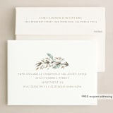 "Seven Stack" - Holiday Cards in Chestnut by Robert and Stella - FREE Recipient Addressing