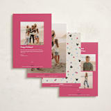 "Disney Magic Confetti" - Holiday Cards in Sugar Cookie by Kacey Kendrick Wagner - Back of Card Options
